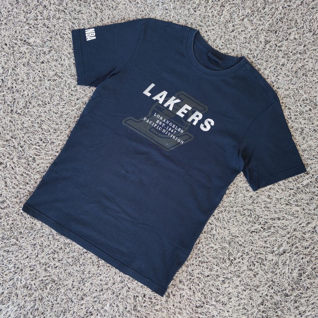 TS50 kaos Lakers original kaos fesyen lakers kaos casual pria kaos pria sporty
