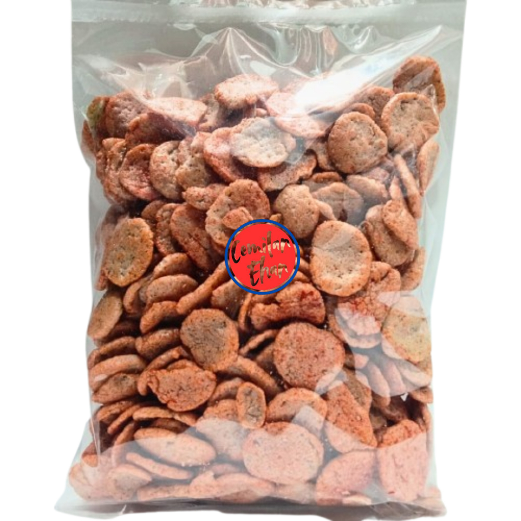 

Kerupuk jengkol pedas gurih yang menghadirkan kesegaran camilan yang bikin ketagihan ukuran 250gram