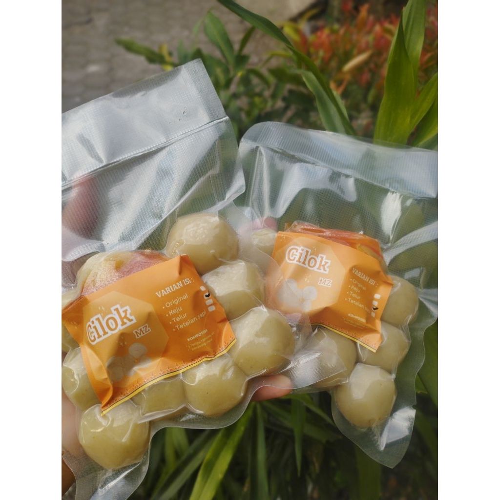 

Cilok isi Keju, telur, tetelan sapi