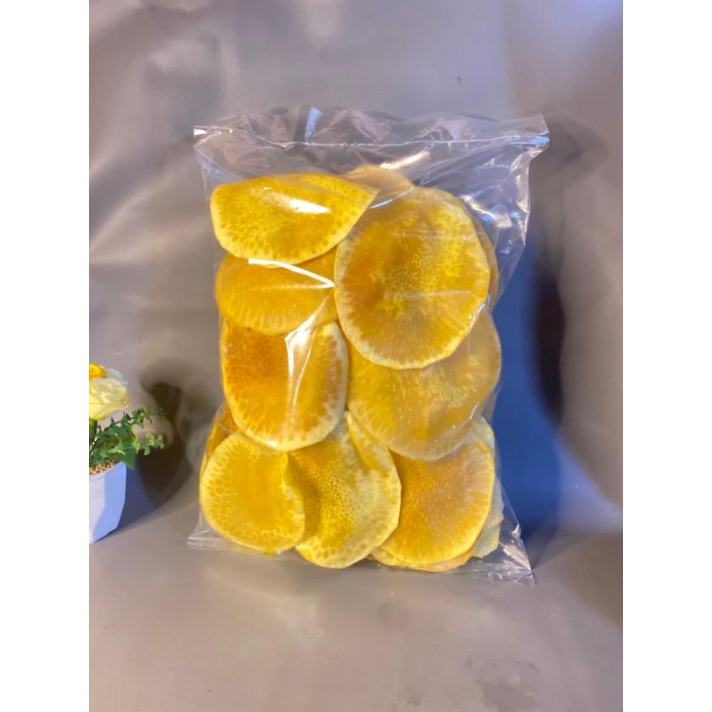 

500 gram KERIPIK SUKUN ENAK GURIH RENYAH BAHAN PREMIUM CEMILAN TRADISIONAL SNACK FOOD