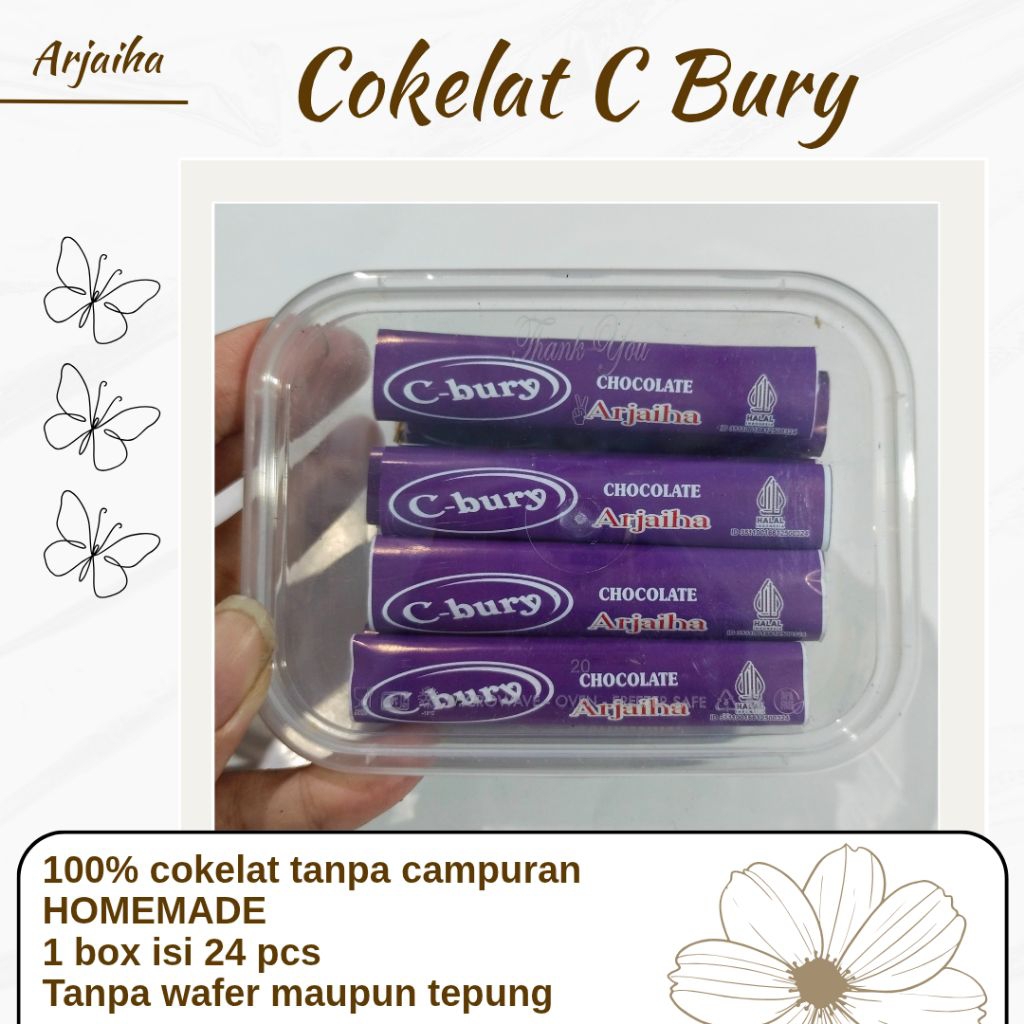 

Cokelat Viral Bukan Silverqueen Isi 24 Pcs "C Bury