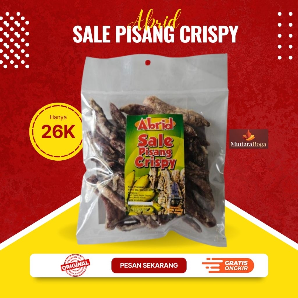 

Sale Pisang Crispy 200 gr cap Abrid