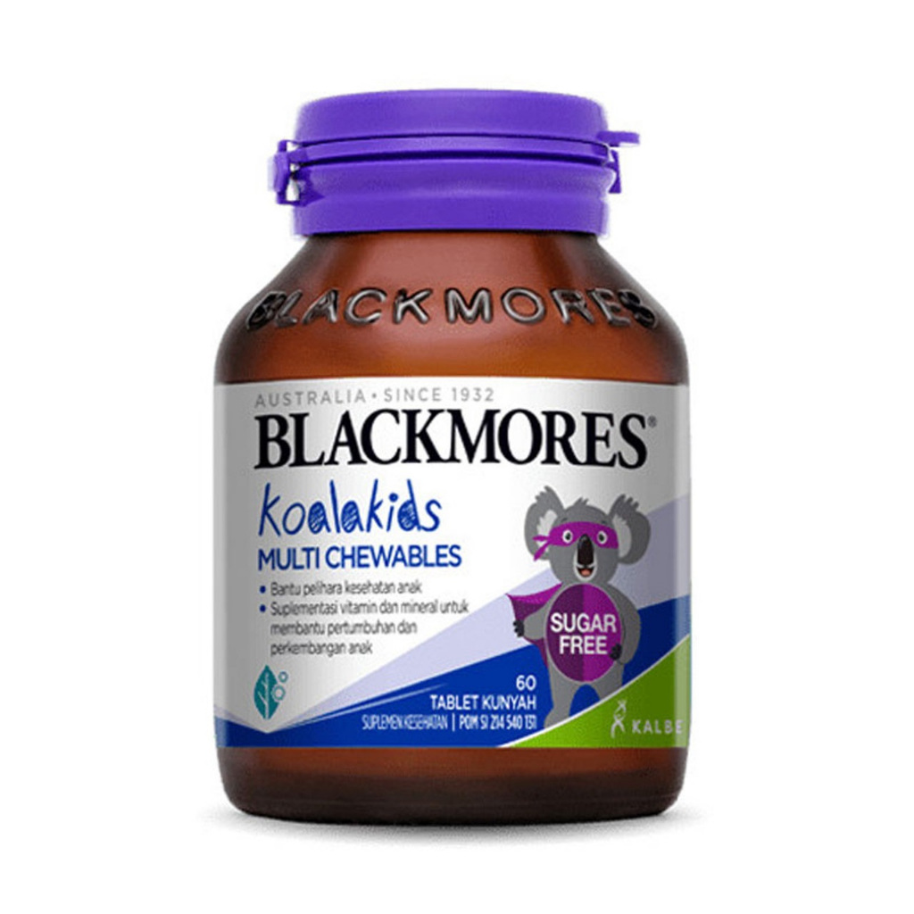 Blackmores Black Mores Kids Kid Fruity Fishies Omega 3 Omega3 Anak 30