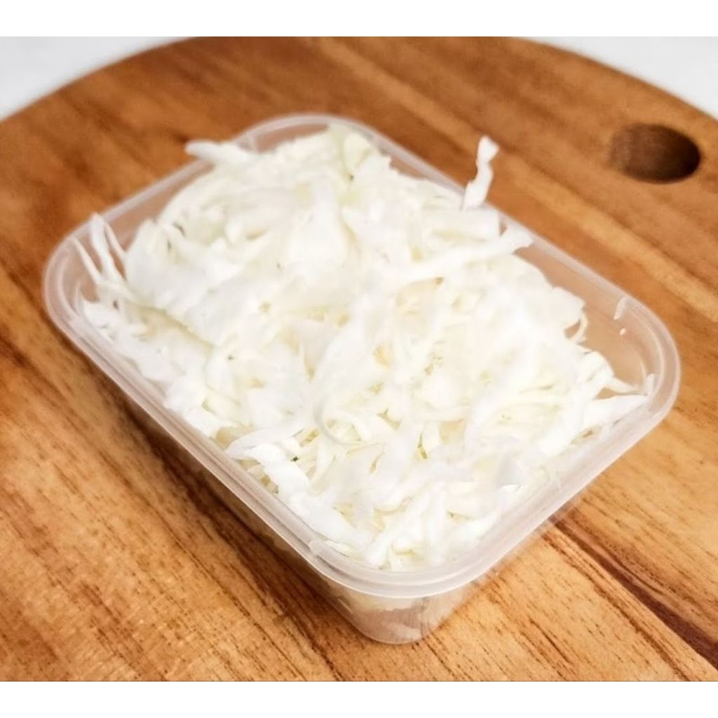 

Sayur kol iris fresh..