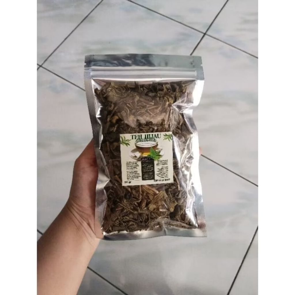 

Teh hijau kering green tea 50gr