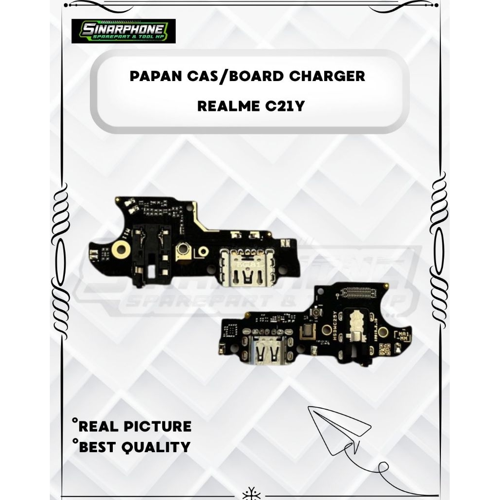 PAPAN CAS/BOARD CHARGER + IC REALME C20/C21/REALME C21Y/C25Y/REALME C25