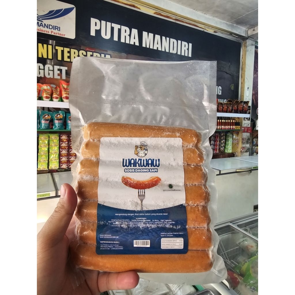 

SOSIS WAKWAW JUMBO BAKAR ISI 7