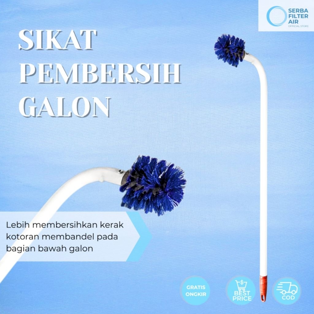 SIKAT CUCI GALON / SIKAT GALON MANUAL/ SIKAT PEMBERSIH GALON