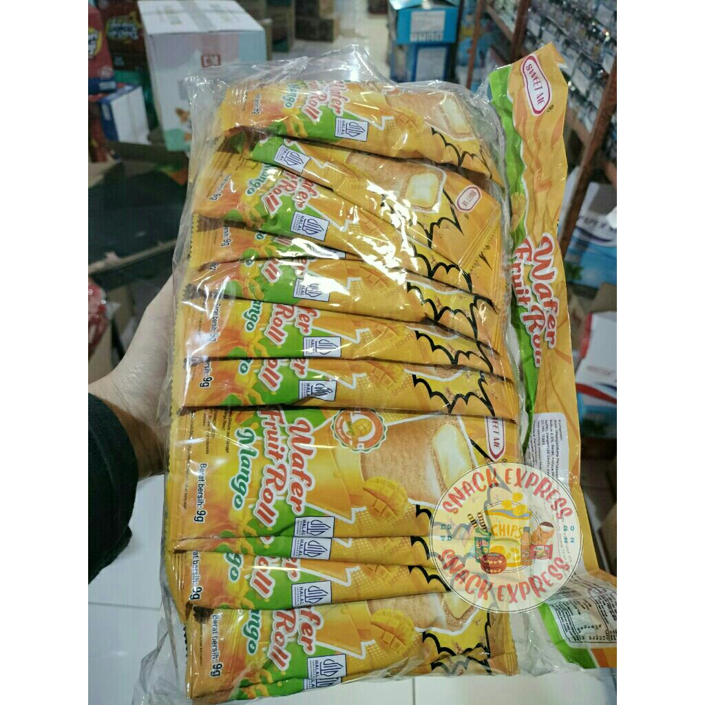 

Wafer Fruit Roll isi 30 pcs
