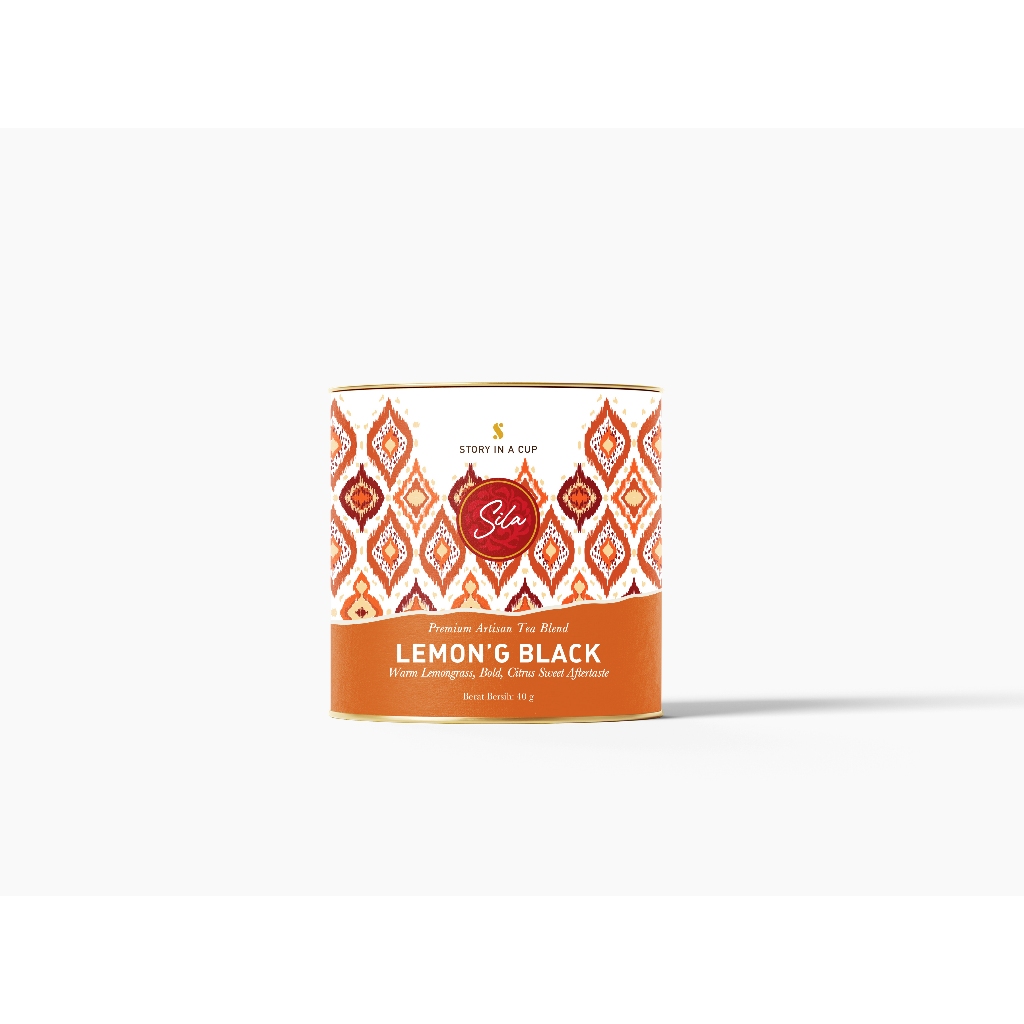 

Sila Artisan Tea - Lemon G' Black - Canister Mini - Teh Premium - Black Tea