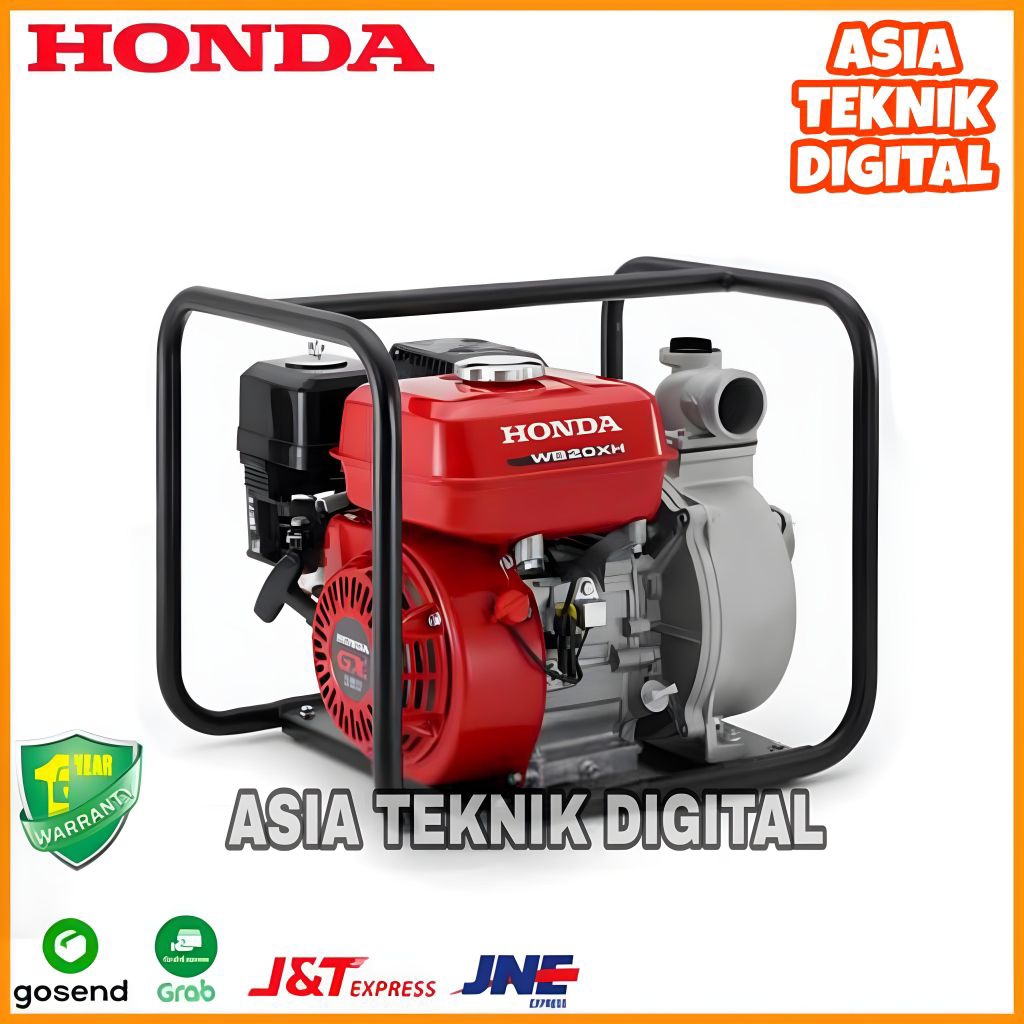 Mesin Alkon Honda WB 20 XN 2 Inch Pompa Air Irigasi Bensin WB20XN
