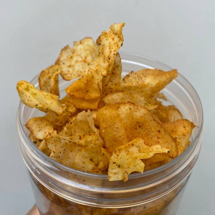 

[125GR] Keripik Singkong, Asin/Pedas, Daun Jeruk/Bawang, Keripik Tipis, Keripik Effortless