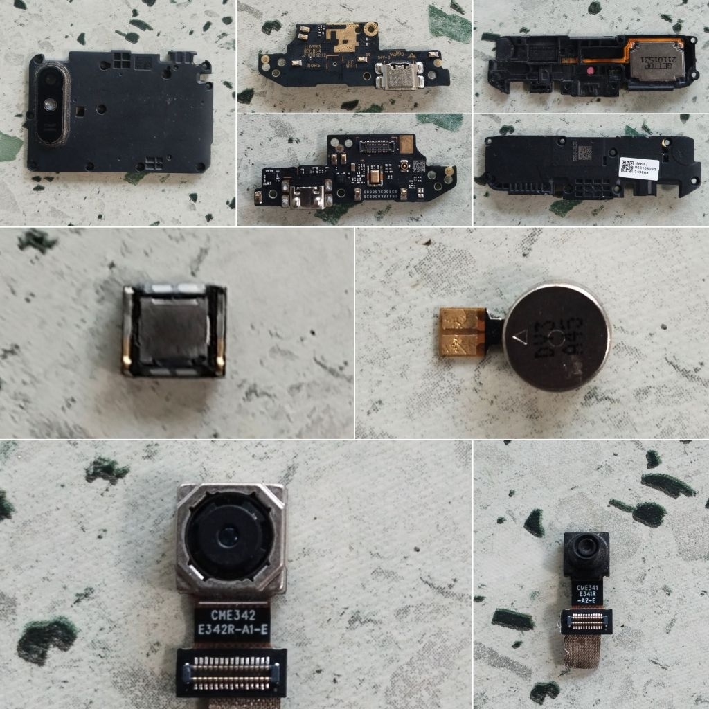 Xiaomi Redmi 9A 9C Bahan Kanibalan, Mesin Mati Total Matot, Konektor Cas HF, Antena, Flex UI MB, Fra