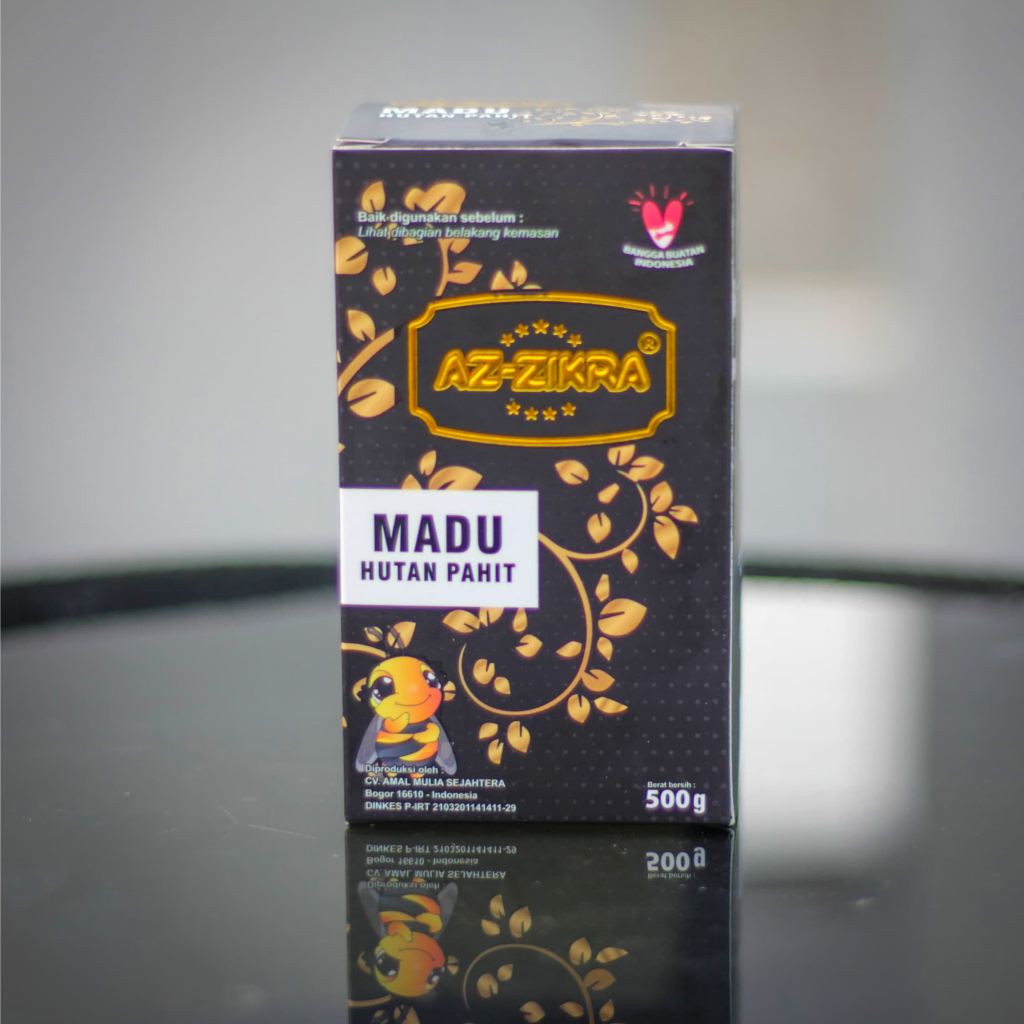 

Madu Az-Zikra Az Zikra AzZikra Hutan Hitam Pahit 500gr Produk Original