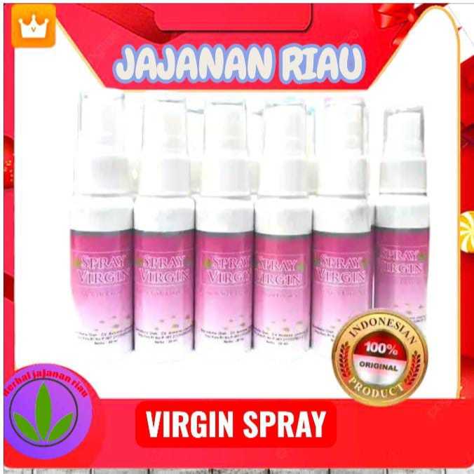 [ SPRAY VIRGIN ] Perapat Pengharum Kewanitaan Aman Alami Original
