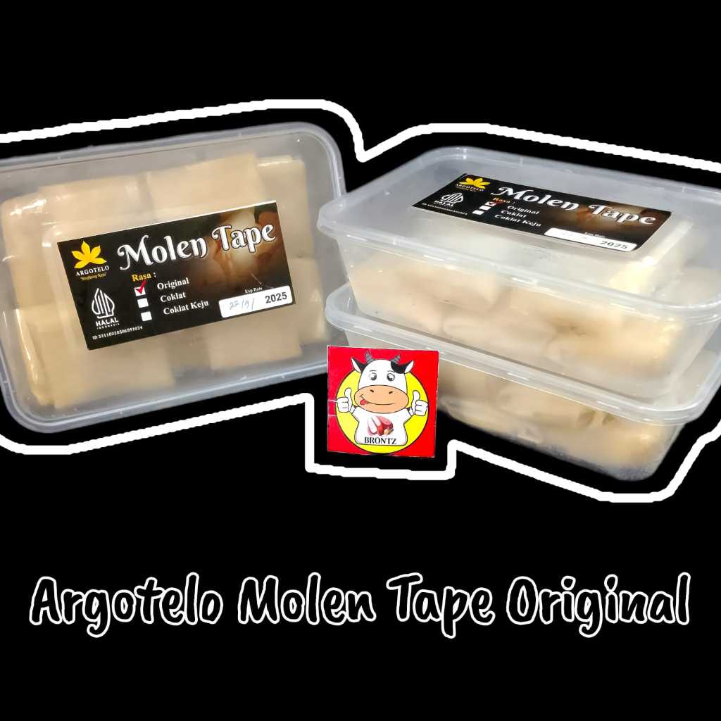 

ARGOTELO MOLEN TAPE ORIGINAL ISI 10PCS-FROZEN FOOD-BRONTZ JOGJA