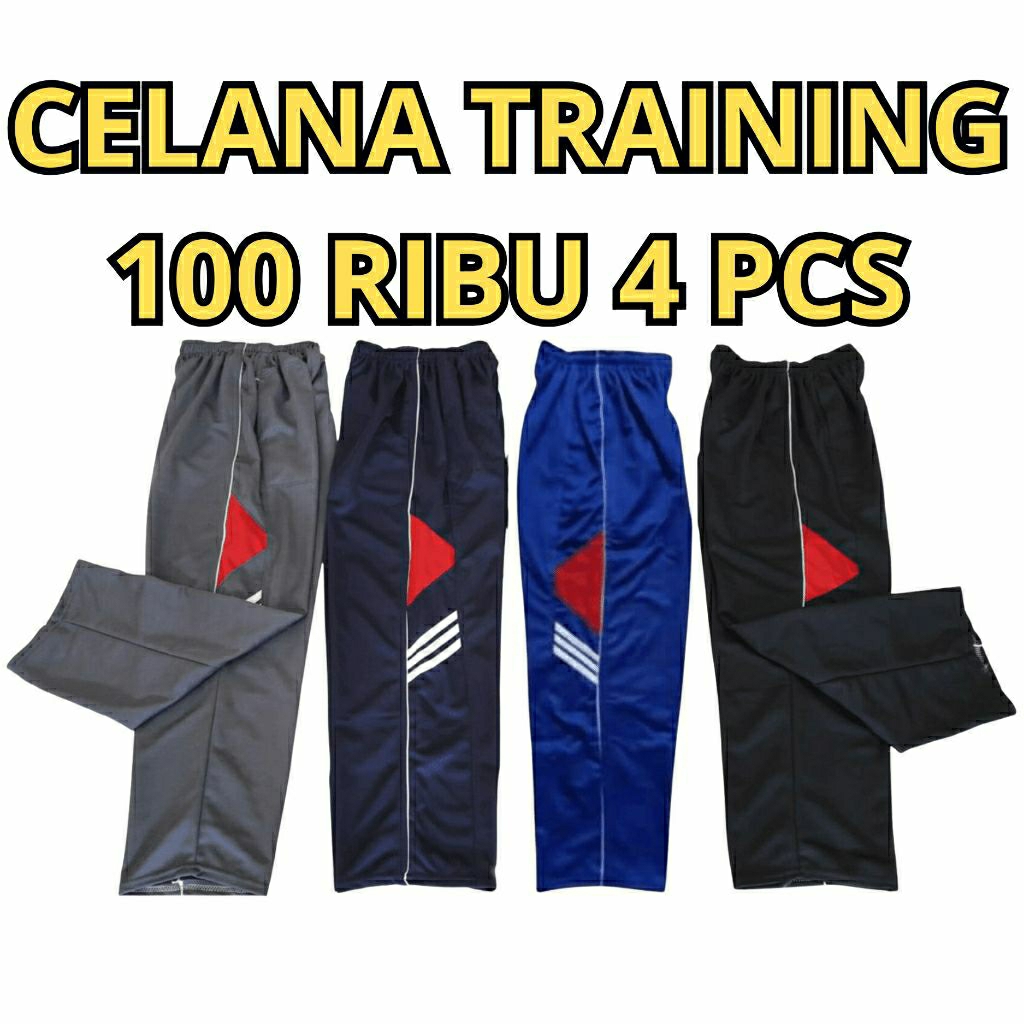 Celana Training Jumbo Olahraga Pria Wanita