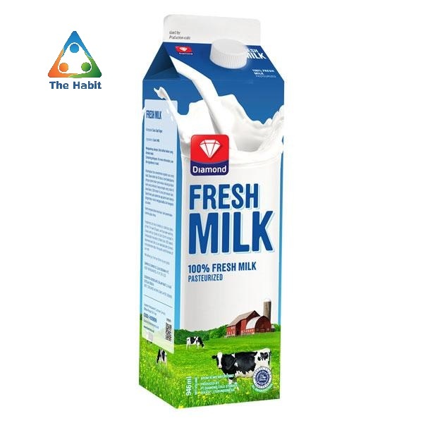 (The Habit) RESH MILK DIAMOND 946ml | DIAMOND FRESH MILK 946 ml | FRESHMILK DIAMOND 946ml