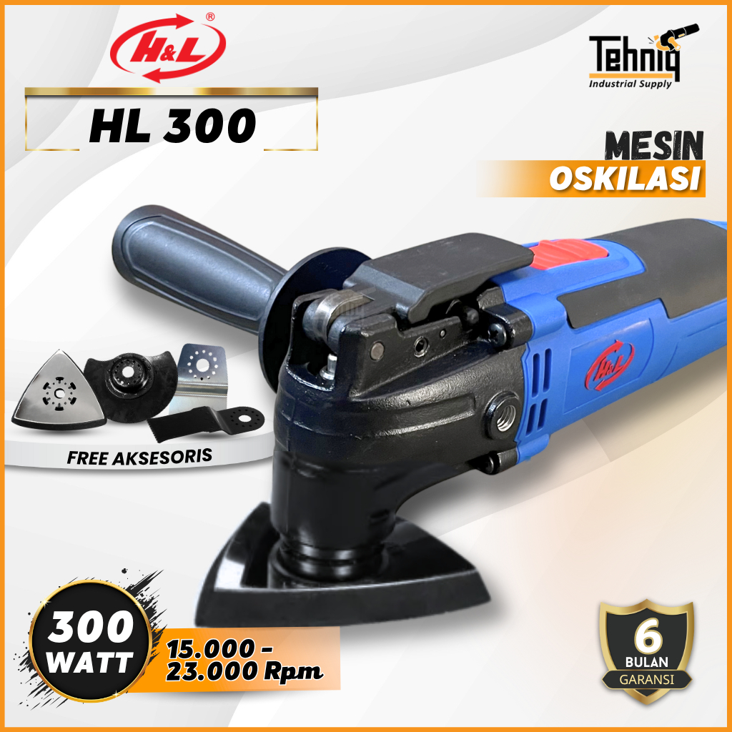 

H&L HL 300 Multi Cutter Oscillation Machine / Mesin Oscillation H&L HL 300 Multi Guna