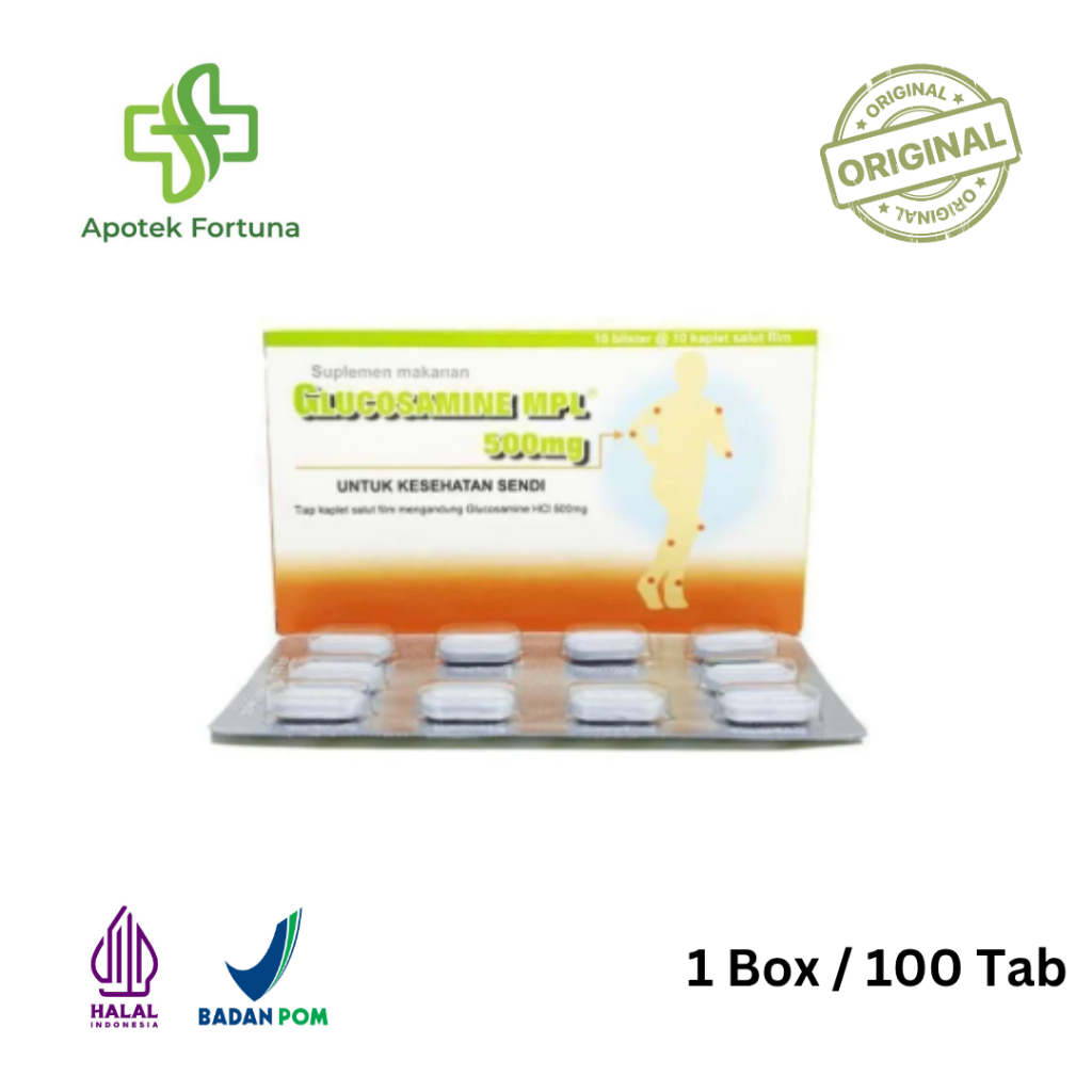 GLUCOSAMINE MPL 500 STRIP 10 TABLET / Glukosamin MPL