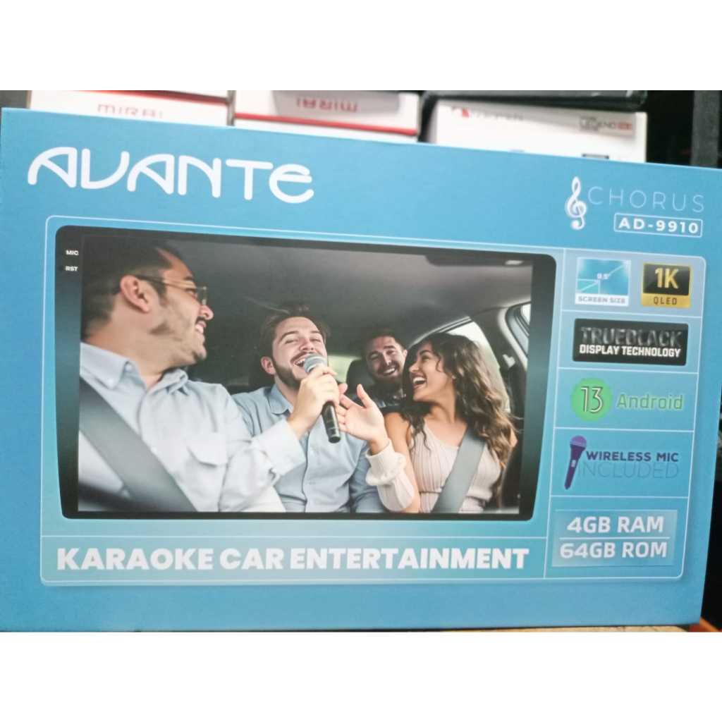 Head Unit Android Avante Chorus AD-9910 RAM 4GB /64GB 9 inch