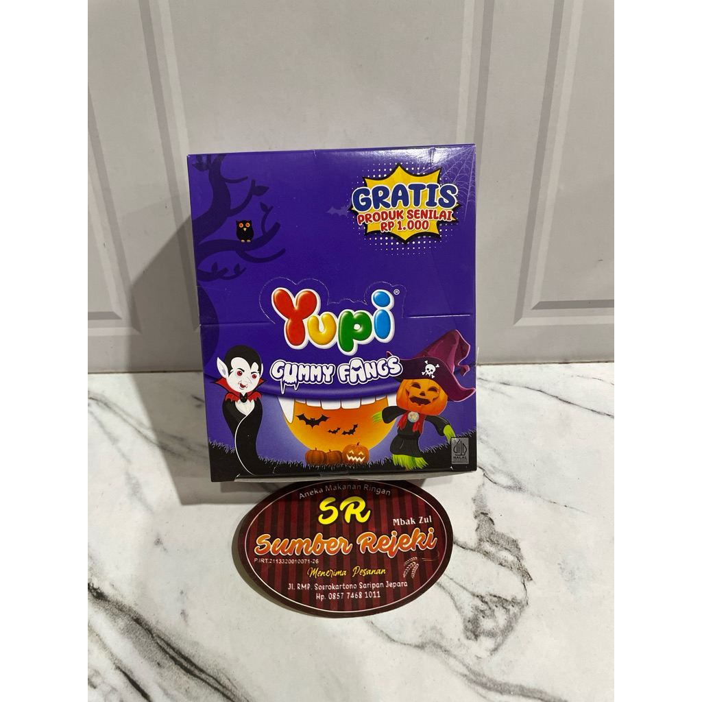 

YUPI GUMMY FANGS ISI 24pcs
