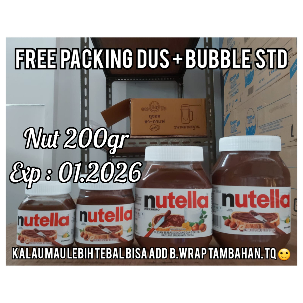 

nutella 200gr / nutella spread / nutella spread 200 gr