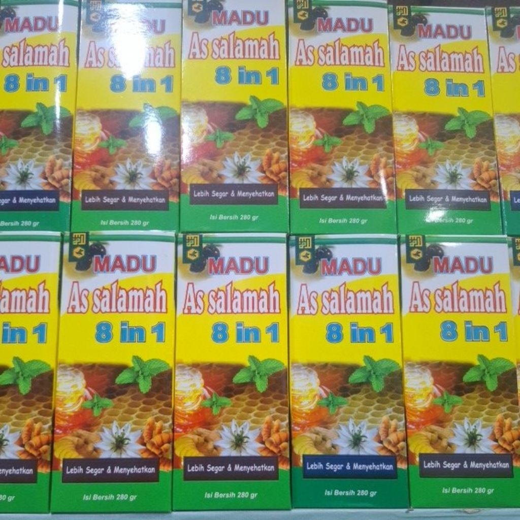 

madu assalamah 8in1 batuk flu demam