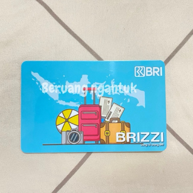 Emoney E-Toll BRI Brizzi card Multi-Transaksi