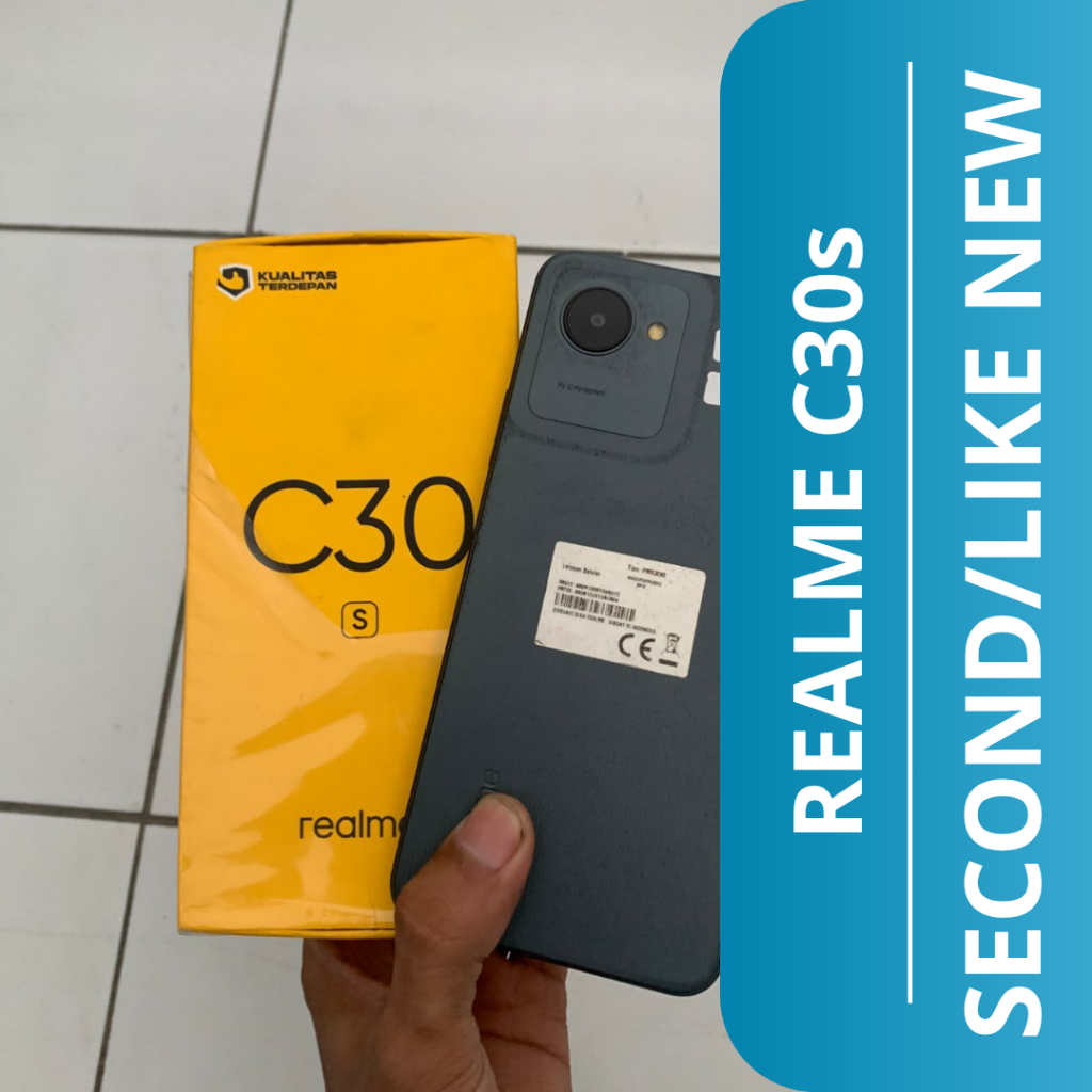 HP SECOND REALME C30s 3/32GB / REALME C30s HP SECOND