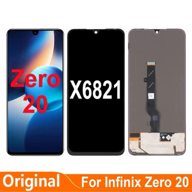 Grosir LCD infinix Zero 20 X6821 original Fullset + frame Touchscreen ORIGINAL 100% Garansi 1 Bulan 