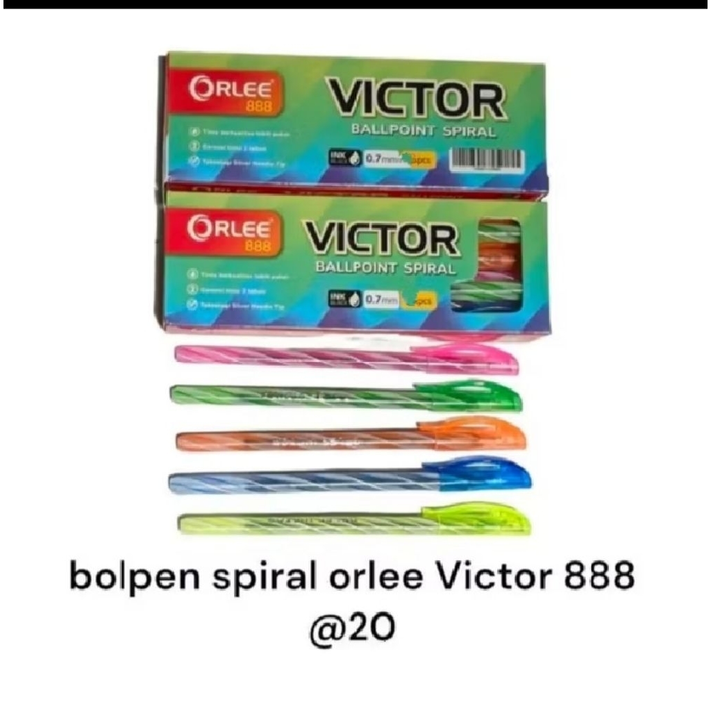 

Bolpen spiral per 1pcs warna random
