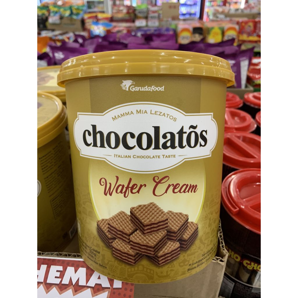 

Chocolatos Wafer Cream Coklat 300gr