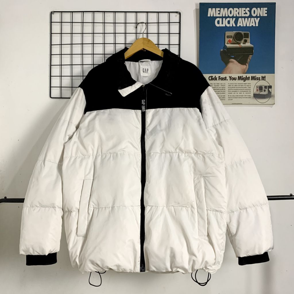 PUFFER GAP SIZE (XL) SECOND ORIGINAL, JAKET GAP, GELEMBUNG GAP