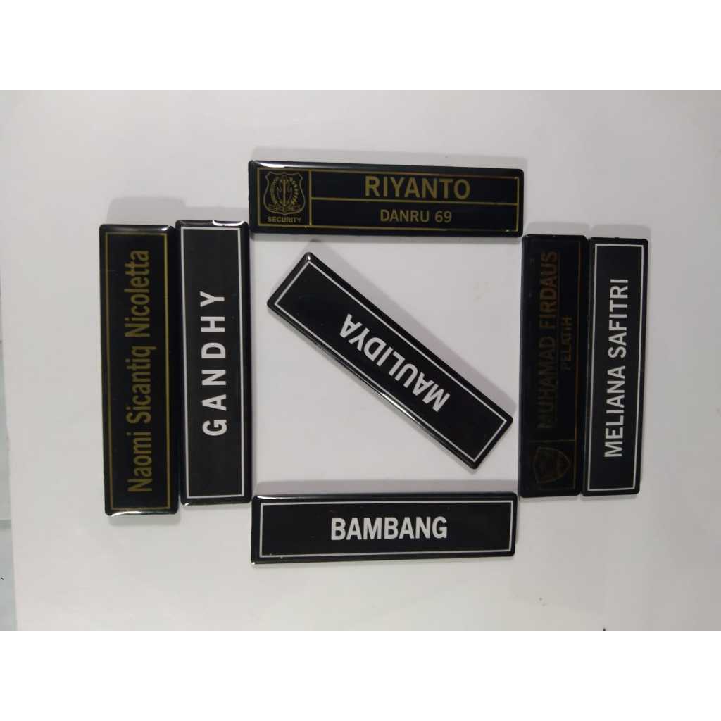 

NAME TAG SCURITY NPS DOKTER PERAWAT