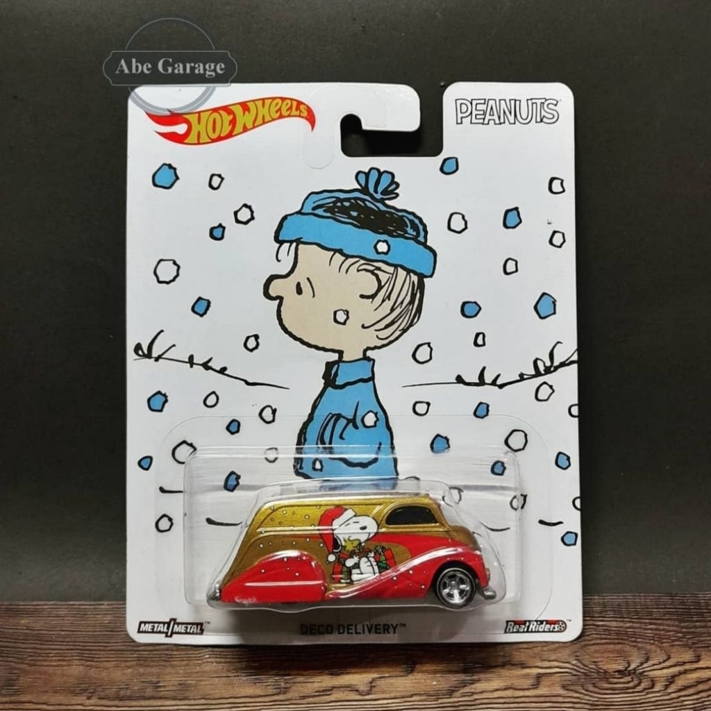 Hot Wheels Snoopy Peanuts Deco Delivery