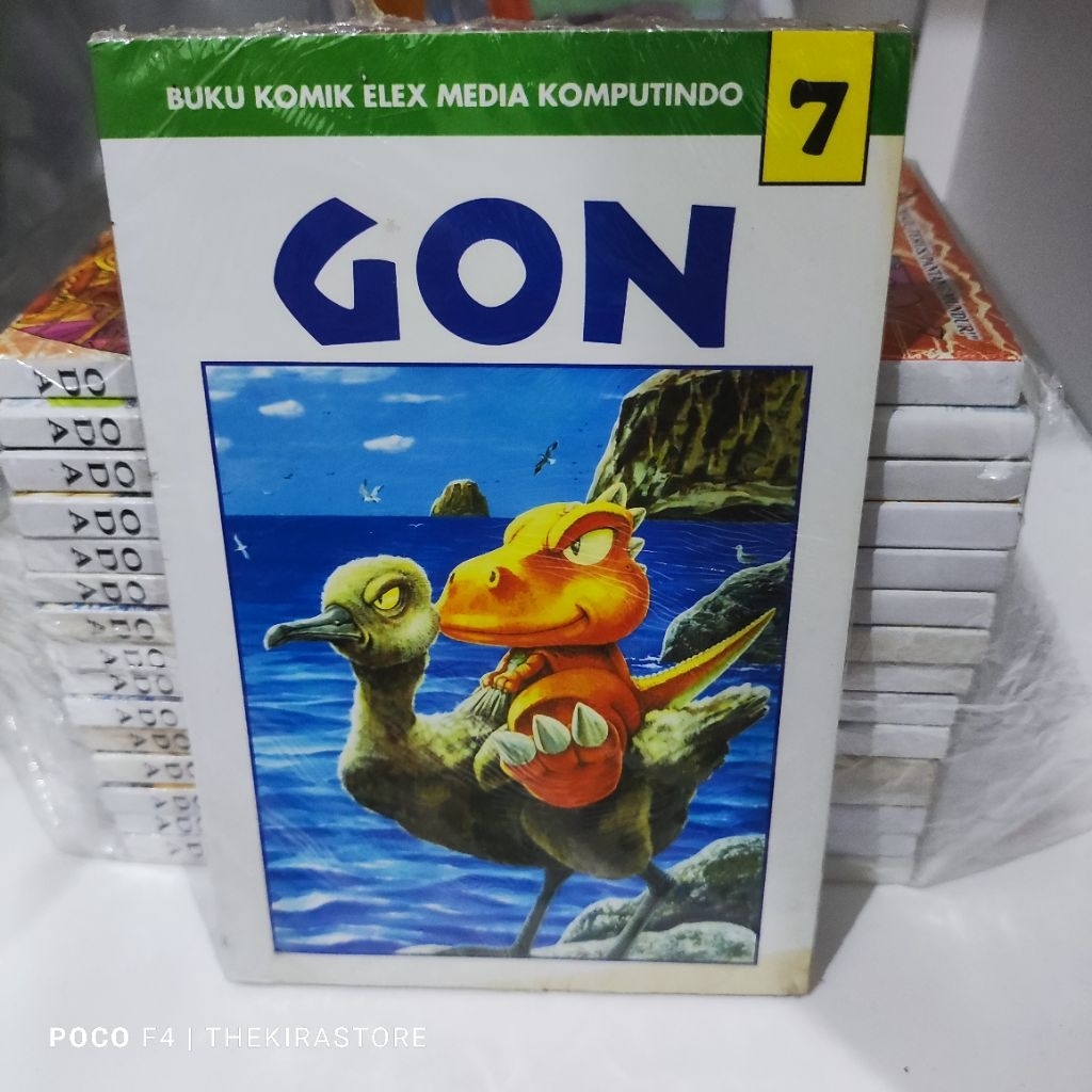 Komik Gon Vol 2,7 (segel), Vol 4 (preloved)