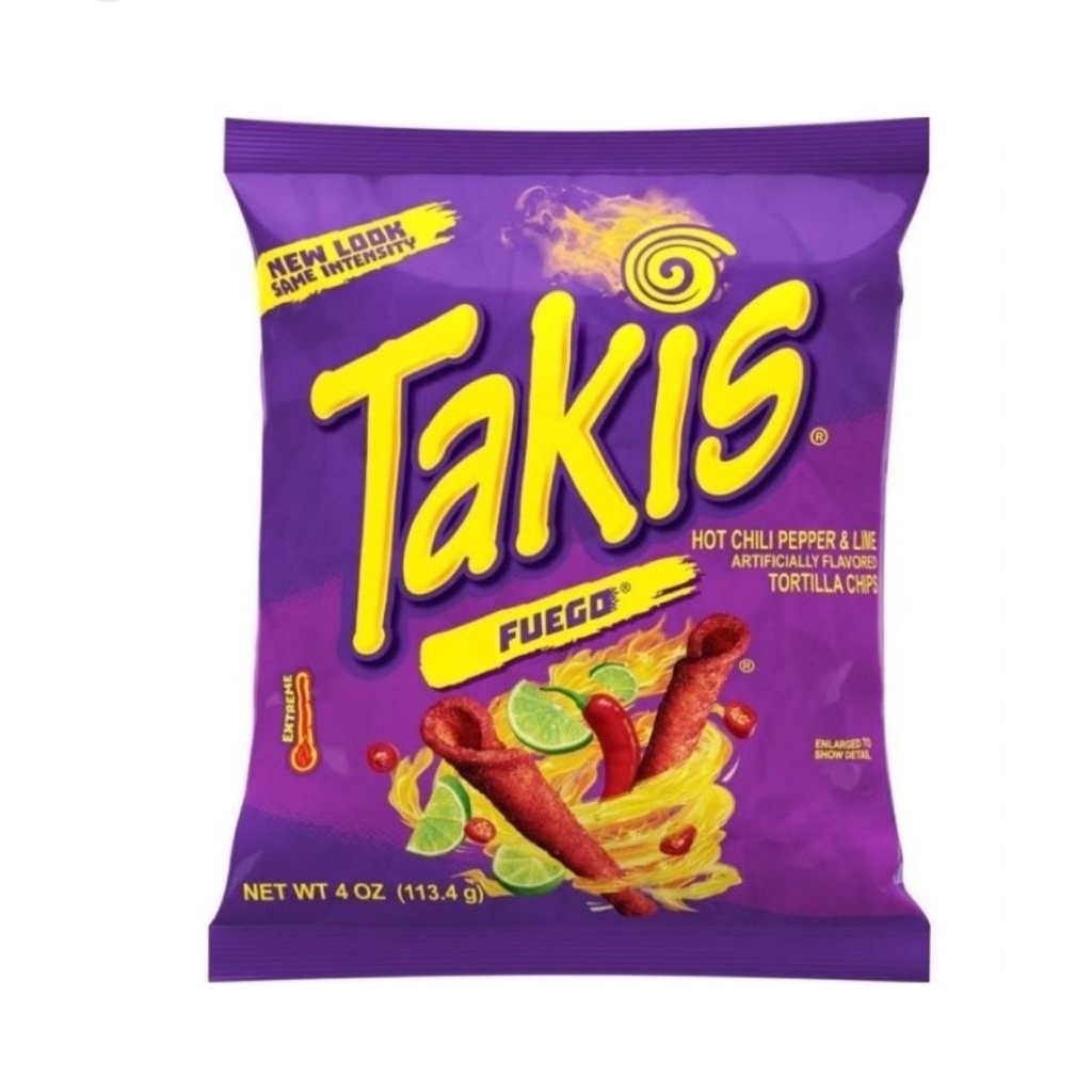 

TAKIS TORTILLA CHIPS 92.3 GRAM
