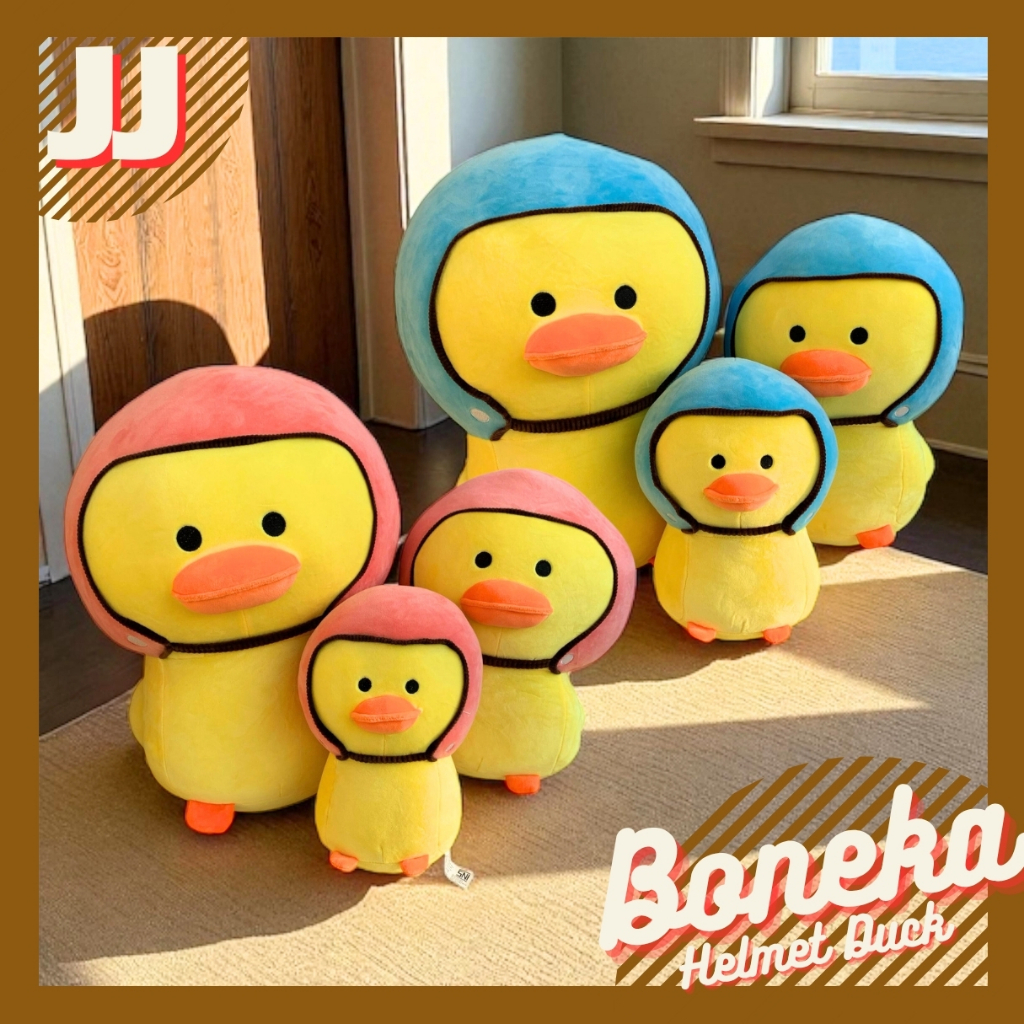BONEKA BEBEK HELM LUCU HELMET DUCK S / M / L