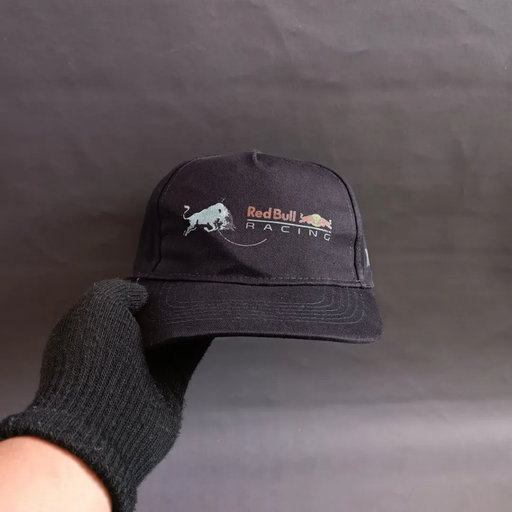 Topi Snapback Unisex Pria Wanita RED BULL RACING Dark Navy