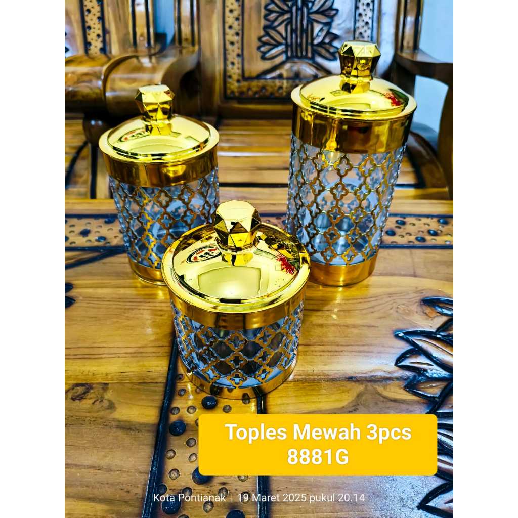 Toples Mewah 3pcs | Toples Sultan 3pcs | Toples Viral | Toples Lebaran | Toples Arkalik 3pcs