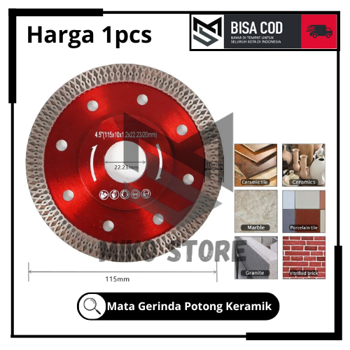 Mata Gerinda Potong Keramik Turbo Diamond Wheel Mata Potong Keramik Granit Batik Mata Gerinda Granit