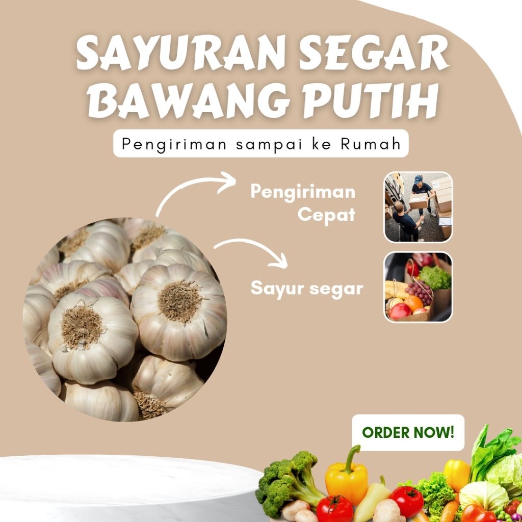 

Bawang Putih Kualitas Premium Garut