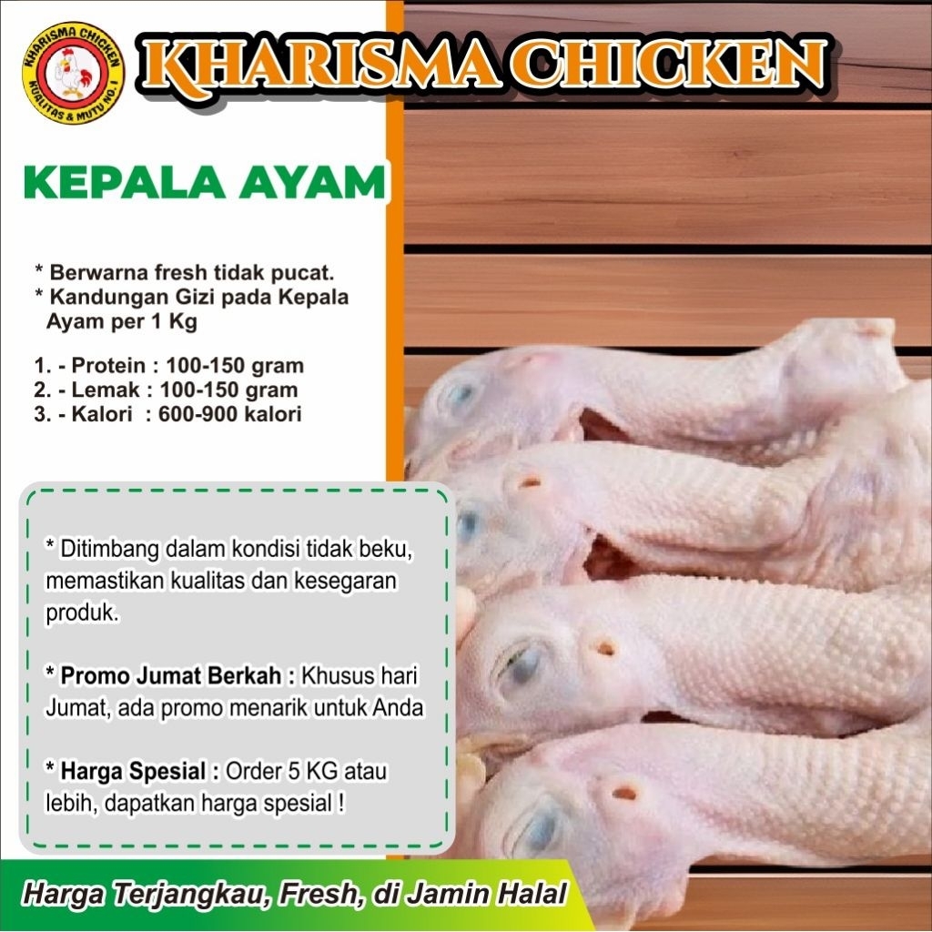 

Kepala Plus Leher Ayam