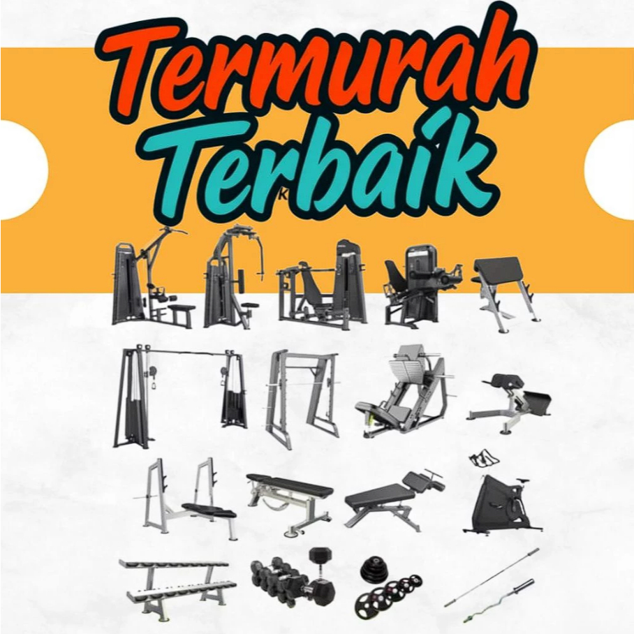 Paket Alat Fitness Commercial Komersil Total Fitness DHZ Fitness Kualitas Internasional