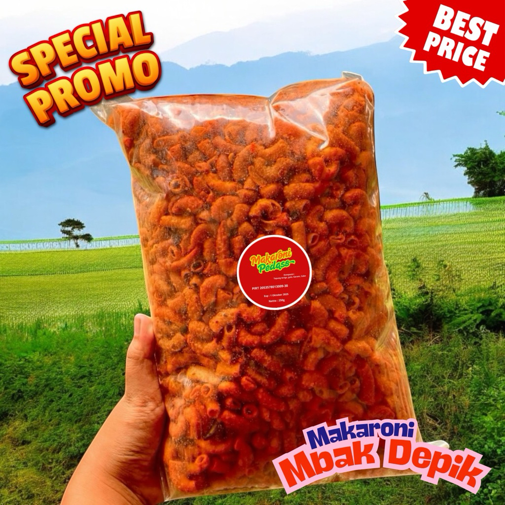 

Makaroni Pedas 250g – Cocok untuk Teman Teh atau Kopi