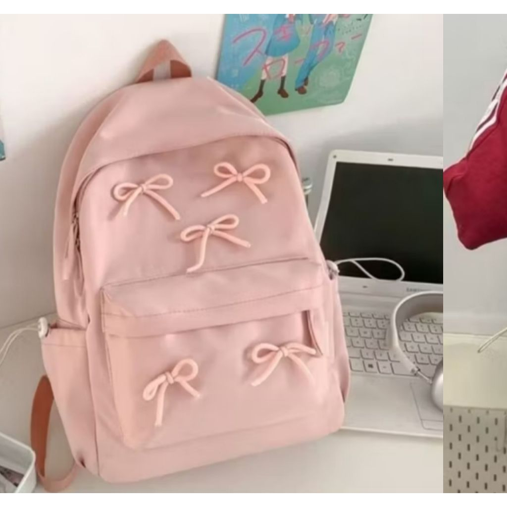 Tas Ransel Wanita Pita//Tas Fashion Sekolah Wanita//Tas Punggung Perempuan//Fashion Bag Women / Tas 