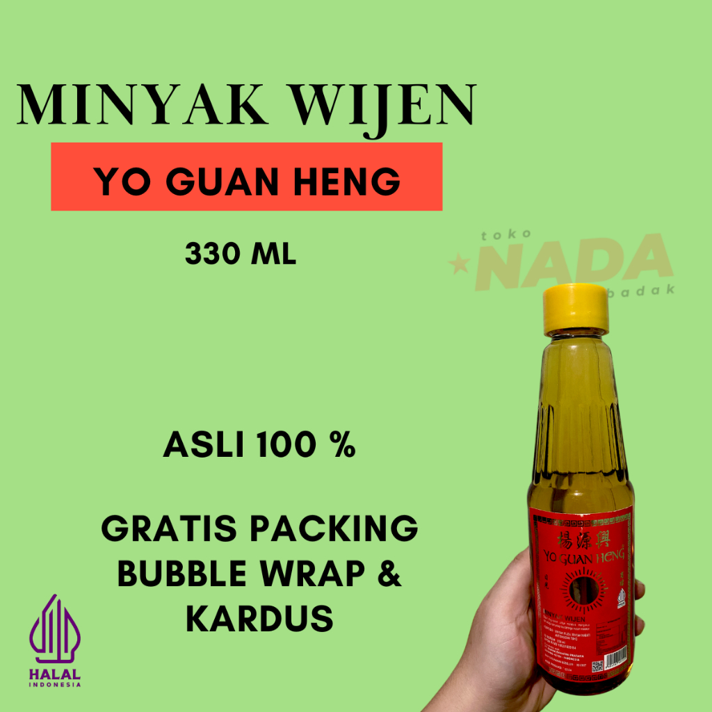 

Yo Guang Heng Minyak Wijen Ukuran 330 ml
