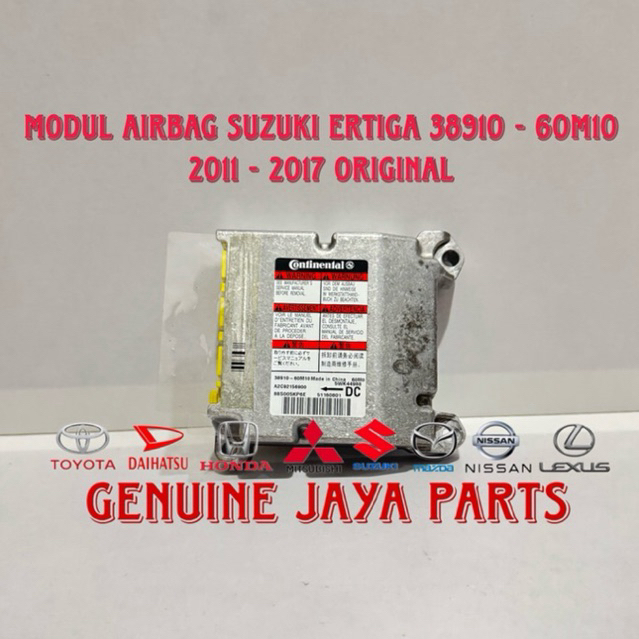 Modul Airbag Air Bag Suzuki Ertiga 2011 - 2017 (38910 - 60M10) Original