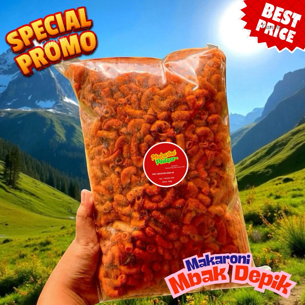 

Makaroni Pedas Surabaya ¼ kg – Jangan Makan Pas Galau!